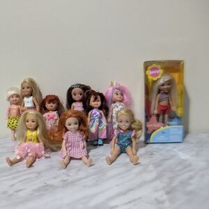 Mattel Kelly Doll Set with Blonde and Red Hair